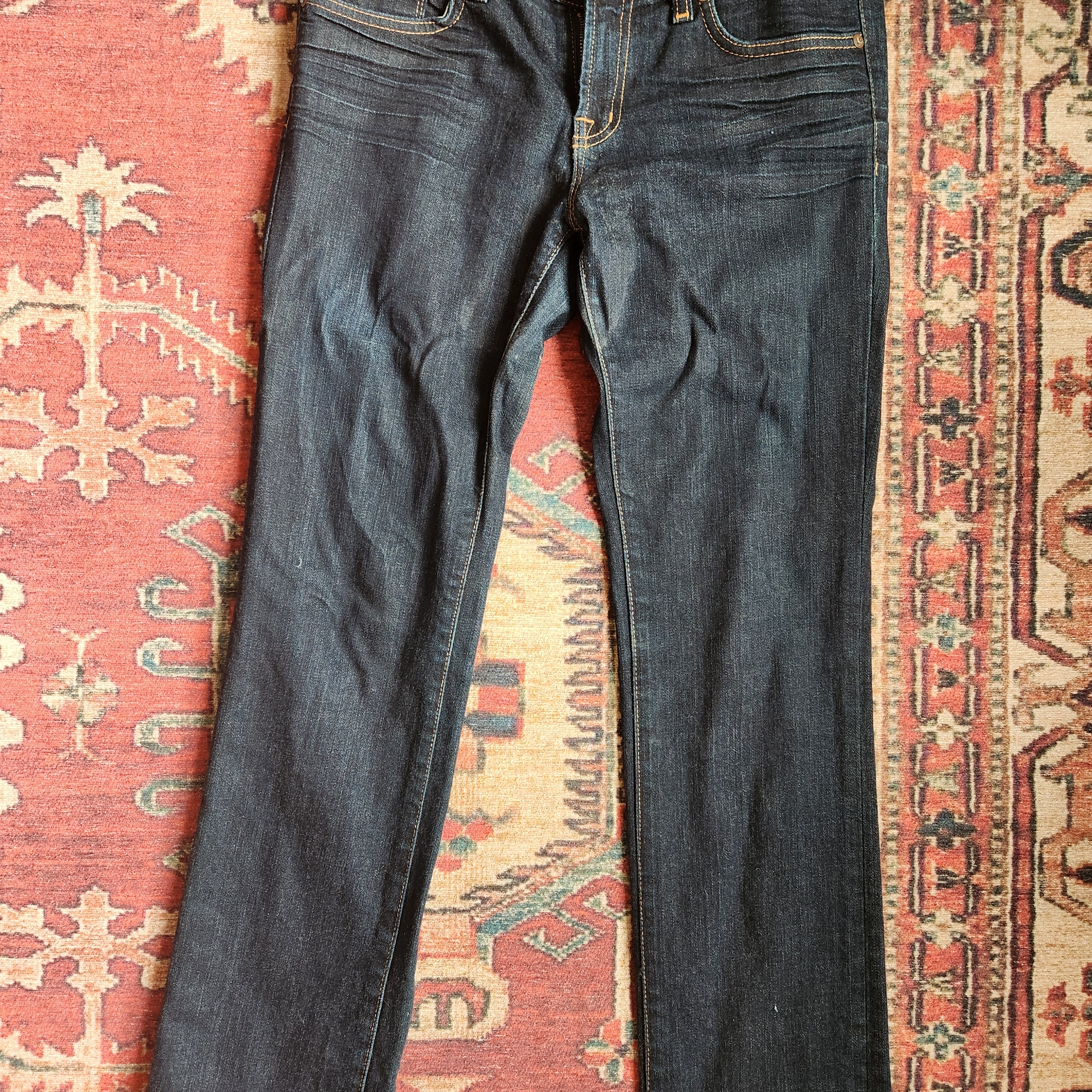J Brand Womens Indigo Wide Leg Jeans J Brand Womens Indigo Wide Leg Jeans